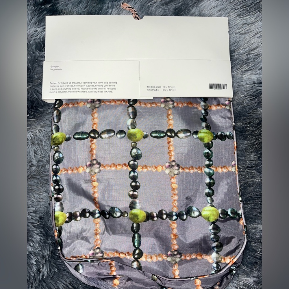 BAGGU Ballet Icons Packing Cube Bag Set NEW - Picture 4 of 5